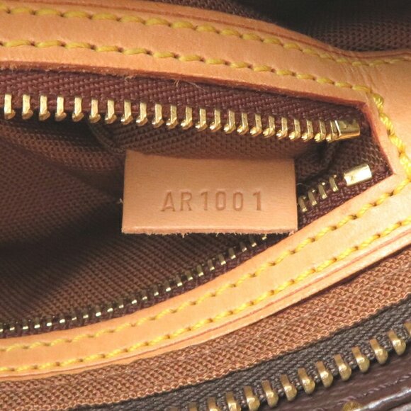 LOUIS VUITTON Brown Monogram Trotter Shoulder Bag - Picture 8 of 10